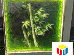 内雕玻璃是艺术玻璃的一种