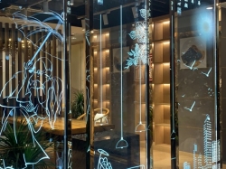 内雕玻璃：激光艺术与玻璃结合