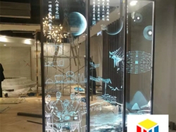 凝聚光与玻璃的艺术奇迹：激光技术赋能艺术玻璃的雕刻之路