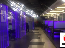 璀璨之食：激光内雕玻璃融合餐厅的视觉盛宴