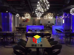 未来之光：内雕发光玻璃的餐厅装修革新