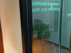 激光内雕玻璃在过道走廊中的创新应用与优势