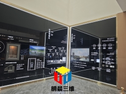 激光镜面剥漆玻璃在展览展示中的应用及不凡效果